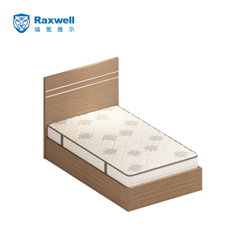 Raxwell 现代简约环保板式床（不含床垫） 单人床1200*2000*900