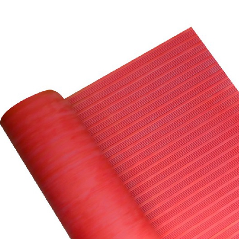 Raxwell  耐高压防滑绝缘垫  红色  6mm厚，1m宽，1米/卷，15KV