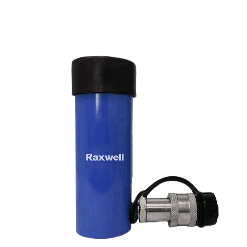 Raxwell 液压单动弹簧回缩，外牙式油缸，25T（232kn），行程50mm，本体高165mm，RTHH0029，1台