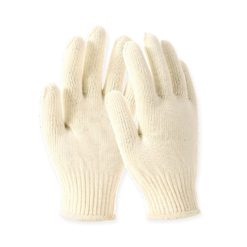Raxwell 720g全棉手套，乳白，10针，12副/袋，50袋/包