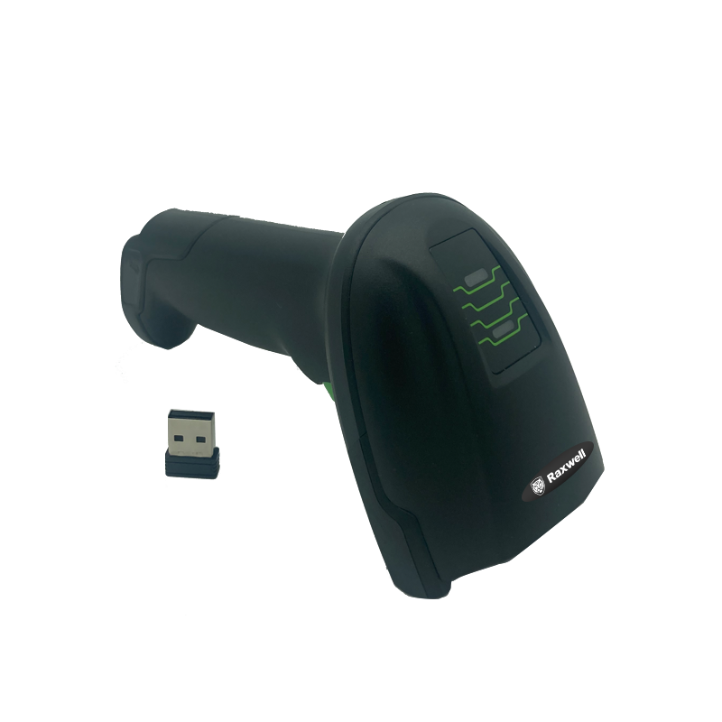 Raxwell 二维无线扫描枪，RFDB2200RF 带U盘无线接收器，USB口