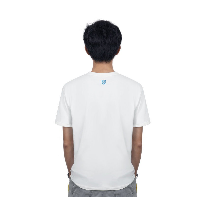 Raxwell 纯棉T恤，白色，时尚款，M