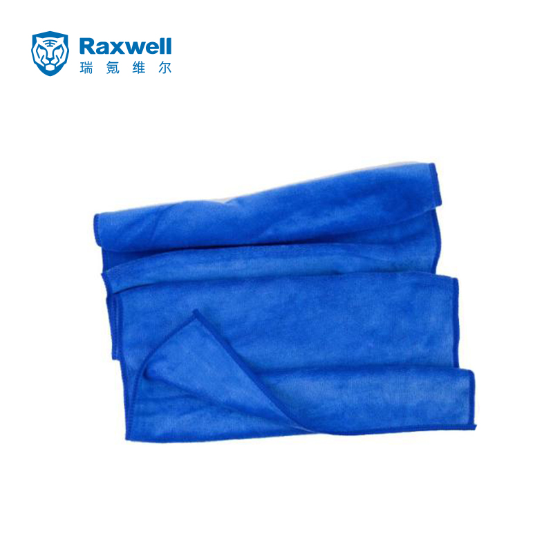Raxwell 超细纤维吸水毛巾 34*74cm   80克（蓝色）