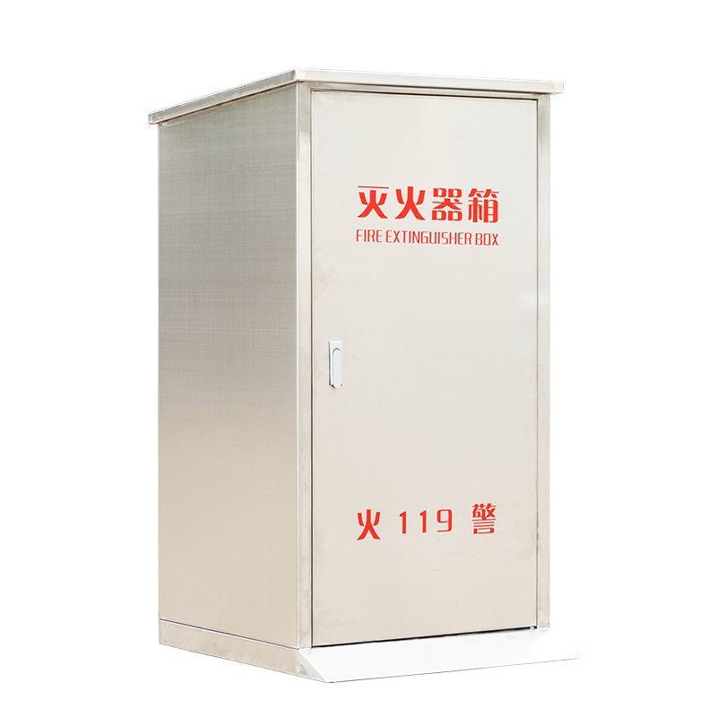 Raxwell 灭火器箱（304不锈钢本色），可放置35kg干粉灭火器 1具，1.2mm厚±0.15mm

