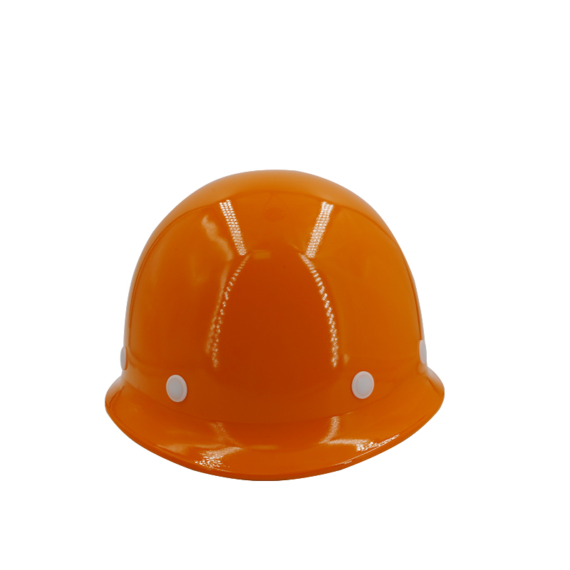 Raxwell 玻璃钢安全帽（橘黄色），RW5124，1顶/袋