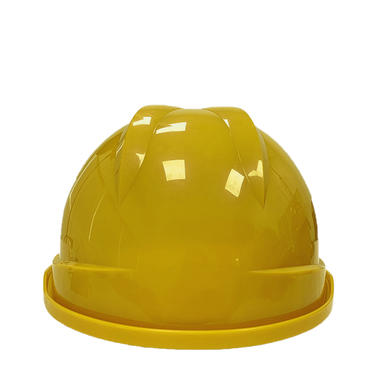 Raxwell Eco-2 安全帽（黄色），HDPE材质，无透气孔