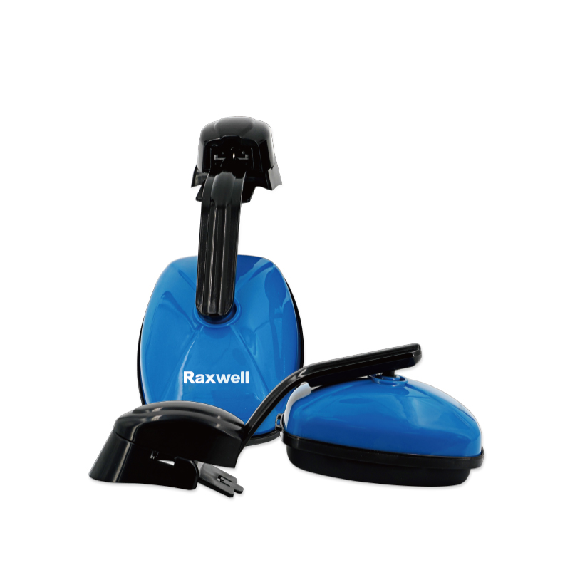 Raxwell 挂安全帽式耳罩，蓝色，降噪SNR 26dB，1个/盒
