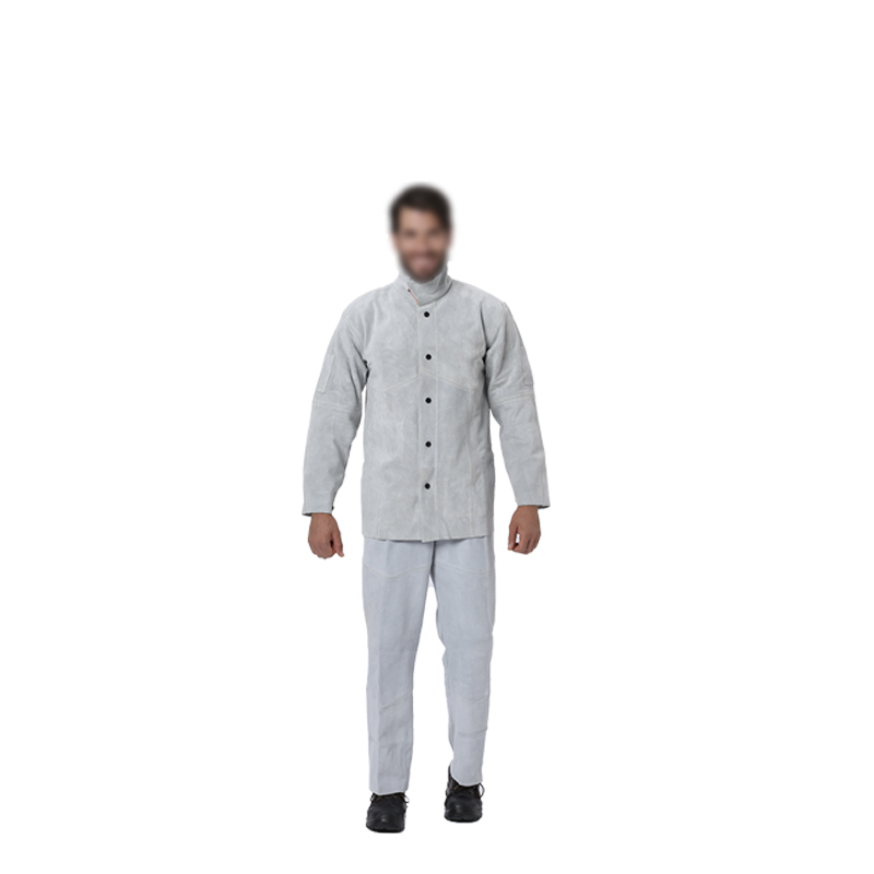 Raxwell 原色全皮上身焊服(仅上衣)，L码，RW4312，1件/袋