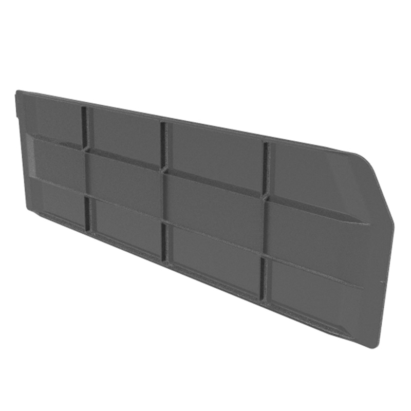 Raxwell TKH500纵向分隔板，PS材质，加强型结构，全新料，黑色，搭配 TK5215，TK5315，TK5415