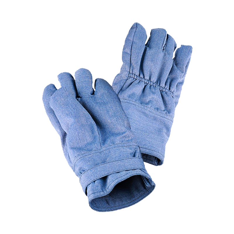Raxwell 防电弧手套，II级防护 8Cal，杜邦Protera专利面料，小码，天蓝色