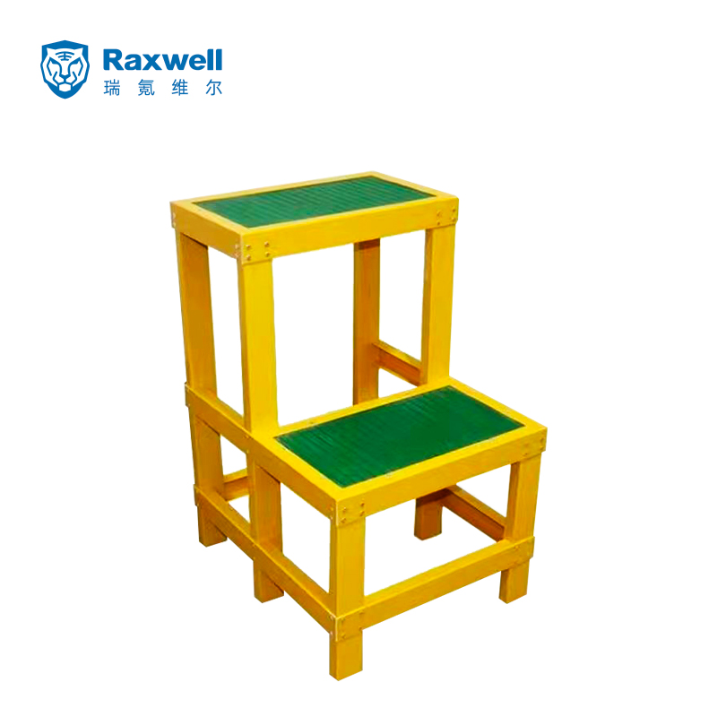 Raxwell 绝缘高低凳，额定载重(kg):150 耐压400V，高度0.6米，凳面0.3*0.5m
