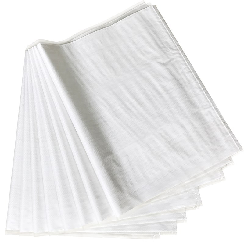 Raxwell 白色塑料编织袋 加厚款，68g/㎡，尺寸(cm)：50*80，100条/包