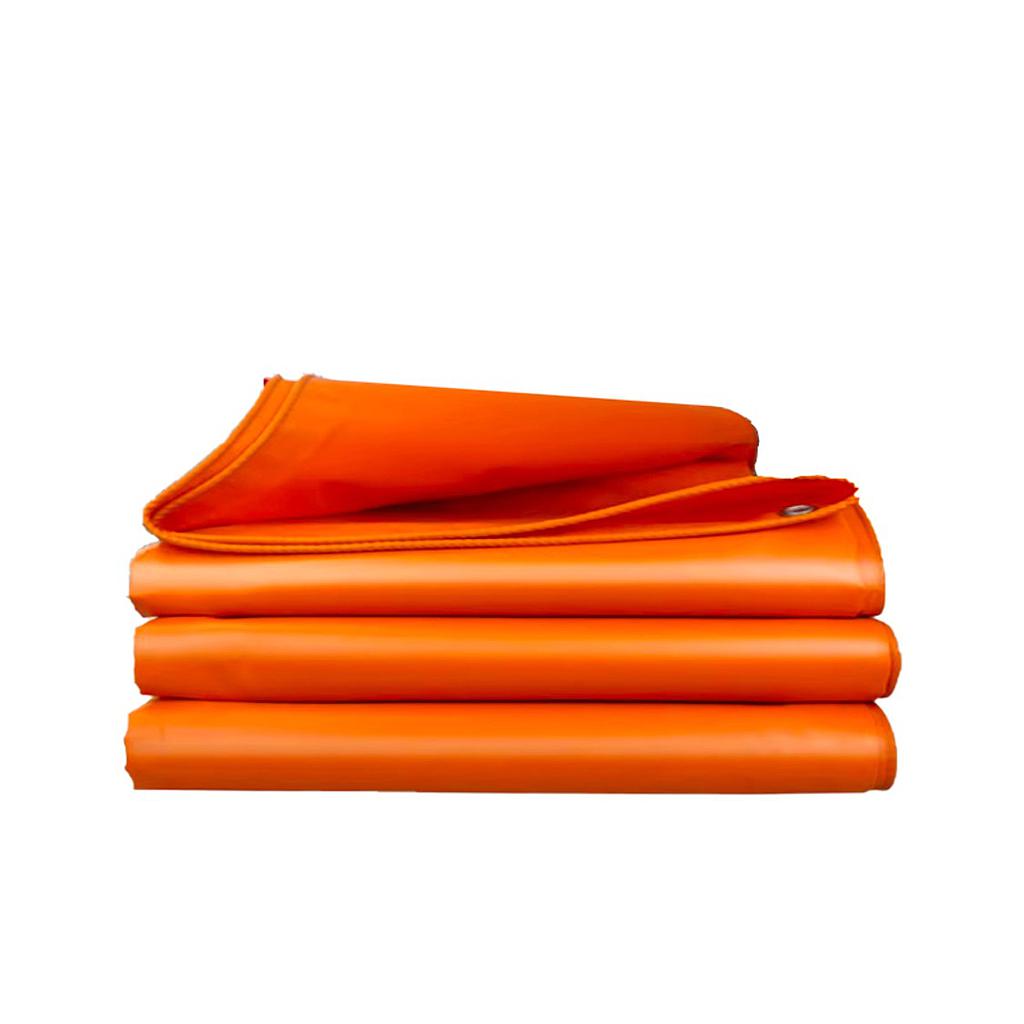 Raxwell PVC涂层化纤阻燃布（防火防水防霉），尺寸(m):10*10，克重500g/㎡，防火等级B1，橘色