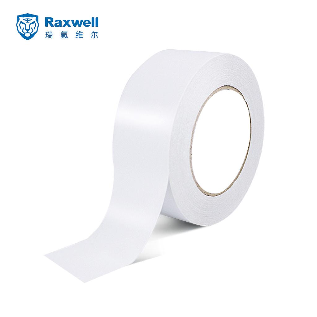 Raxwell 双面胶带，宽*长*厚：25mm*50m*0.09mm，11卷/筒