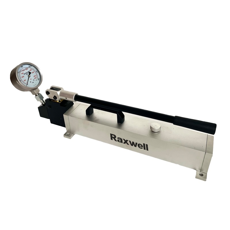 Raxwell 拉升器专用超高压手动泵，1500Bar，回退溢流阀，高精度压力表，RTHP0007，1台