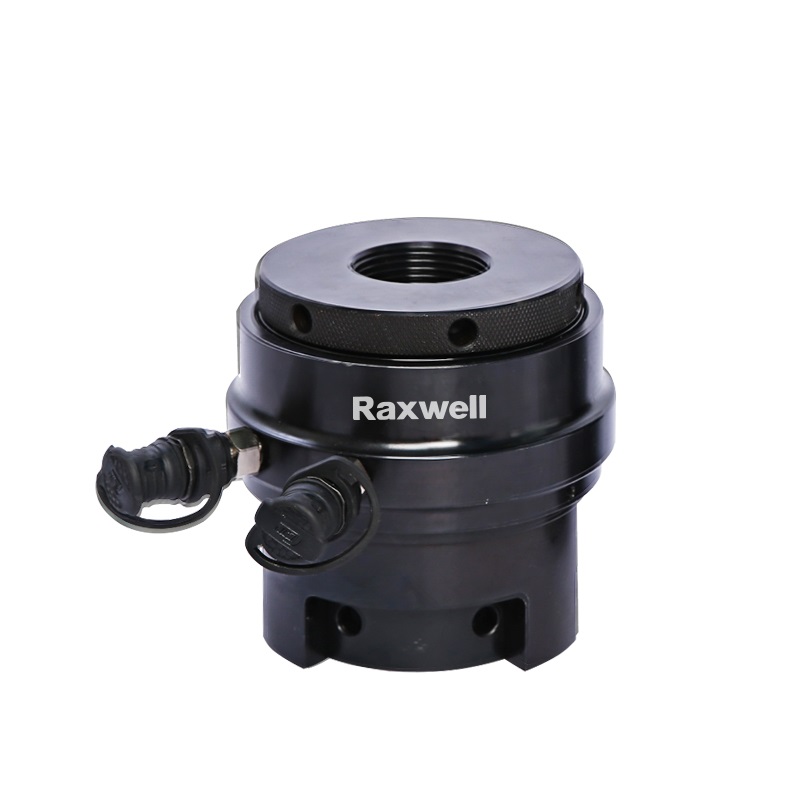 Raxwell 标准型单级螺栓拉伸器1500bar/300KN，M20*2.5/M22*2.5/M24*3/M27*3UN，高硬度合金钢 ，双进油口，RTHN0001，1台