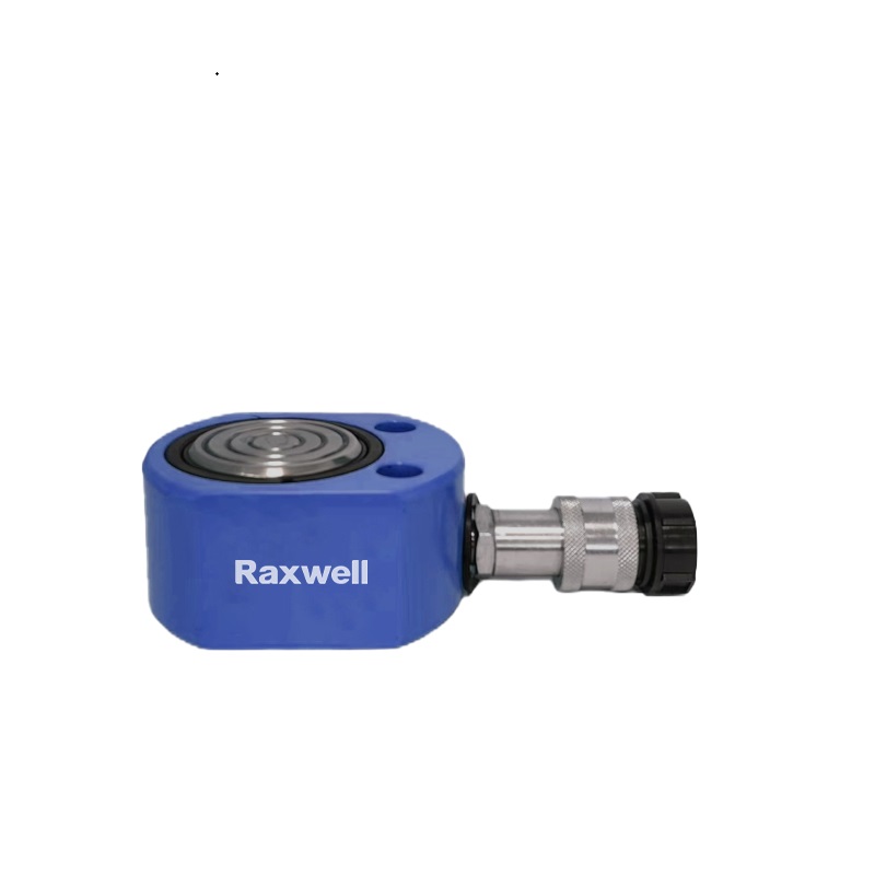 Raxwell 液压单动，超薄型油缸，30T（295kn），行程13mm，本体高58mm，RTHH0045，1台