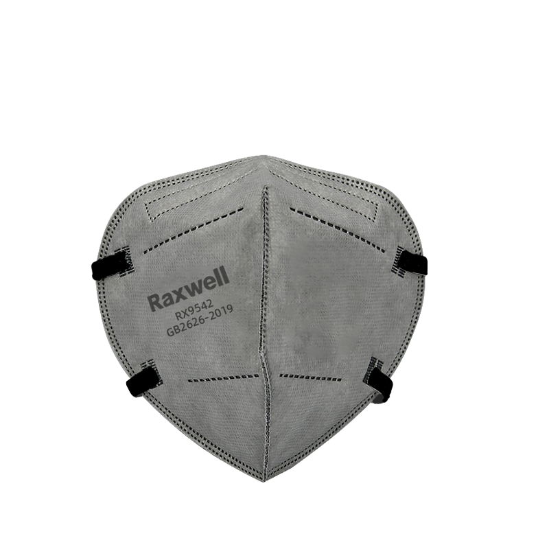 Raxwell 活性炭口罩，防有机气体，头戴式，无阀， 2个/袋，50个/盒