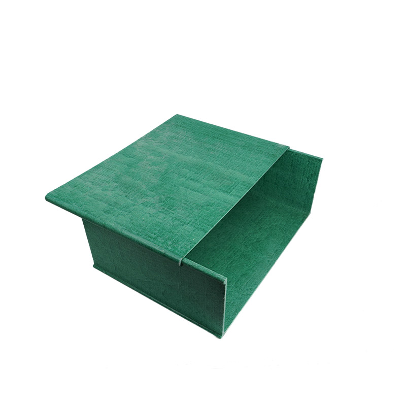 Raxwell 玻璃钢槽式桥架，400*200mm，厚度体4.0/盖3.0mm，含盖板螺丝连接片，REFG0058，默认2米/根，售卖规格：1米