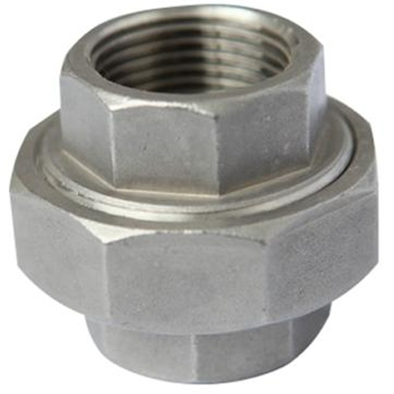 Raxwell 不锈钢304活接，1-1/2"，DN40，PT螺纹，RVPA0507，1个