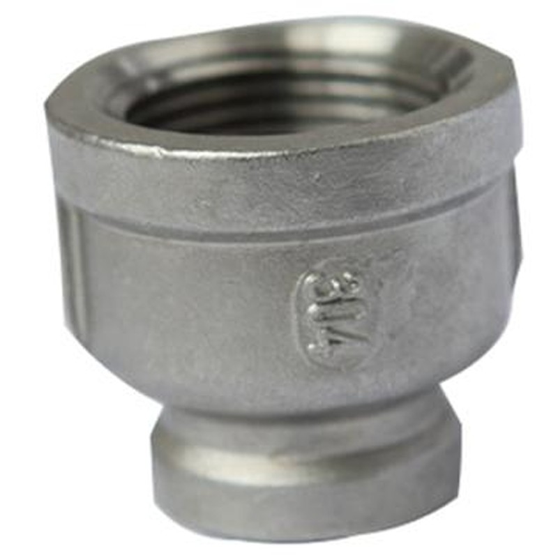 Raxwell 不锈钢304异径内丝直接，1_1/4"*1"，DN32*DN25，PT螺纹