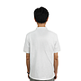 Raxwell 全棉短袖Polo衫，白色，时尚款，M