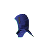 Raxwell 蓝色阻燃布全护式披肩帽，RW4203，1顶/袋