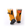 Raxwell 金黄色全皮焊接脚盖，长15cm，RW4401，1双/袋